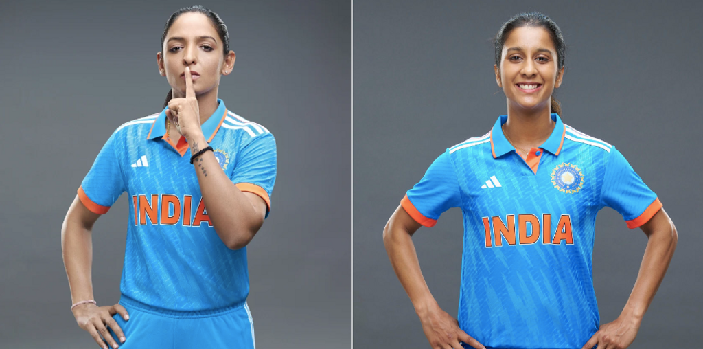 India women's ODI jersey by Adidas