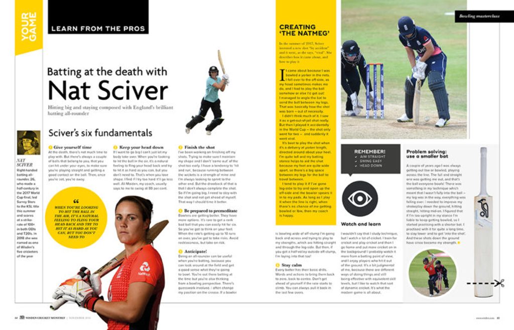 Nat Sciver masterclass