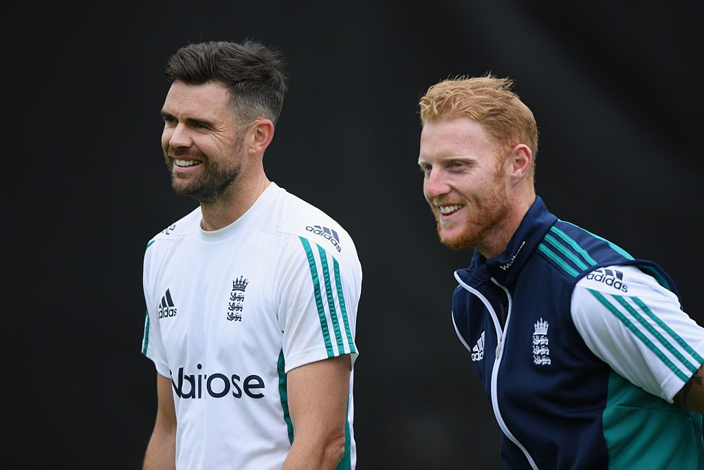 James Anderson and Ben Stokes