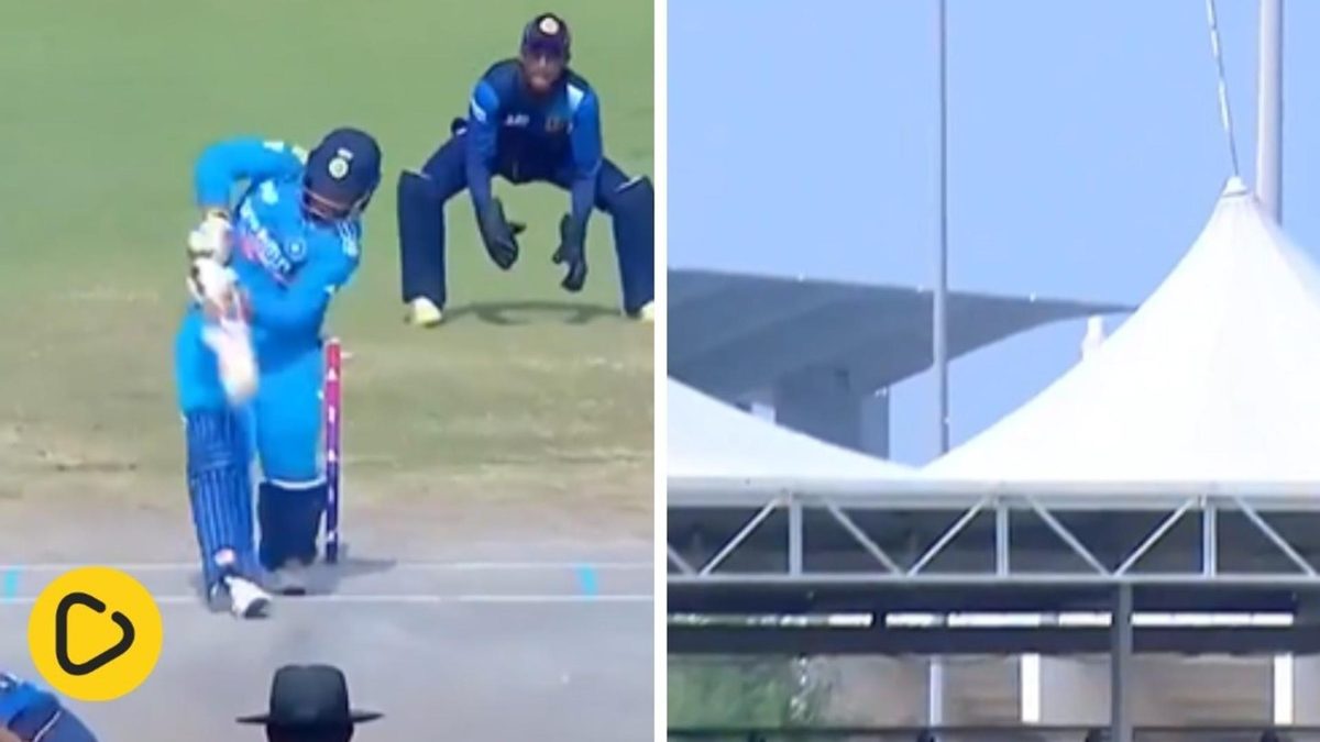 Watch 13YearOld India Prodigy Smashes OutOfStadium Six In 31Run