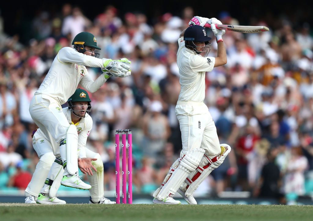 Joe Root Batting Ashes SCG