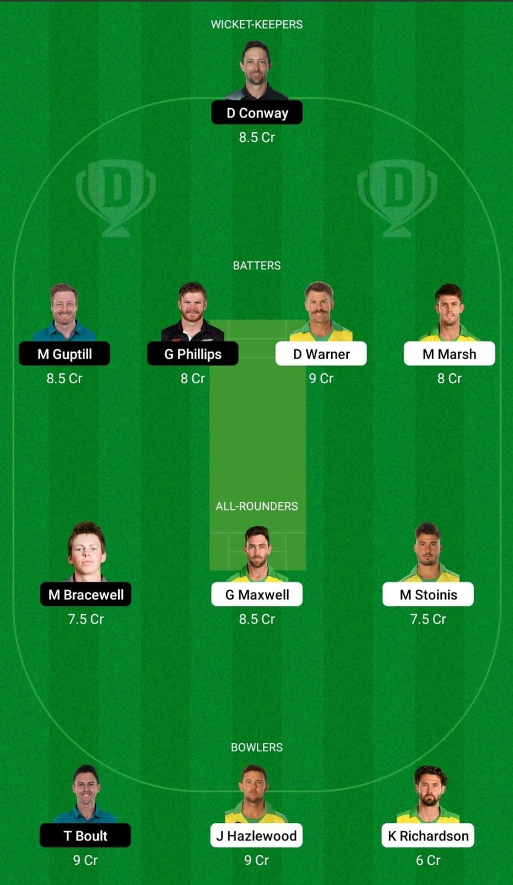 AUS NZ Dream11