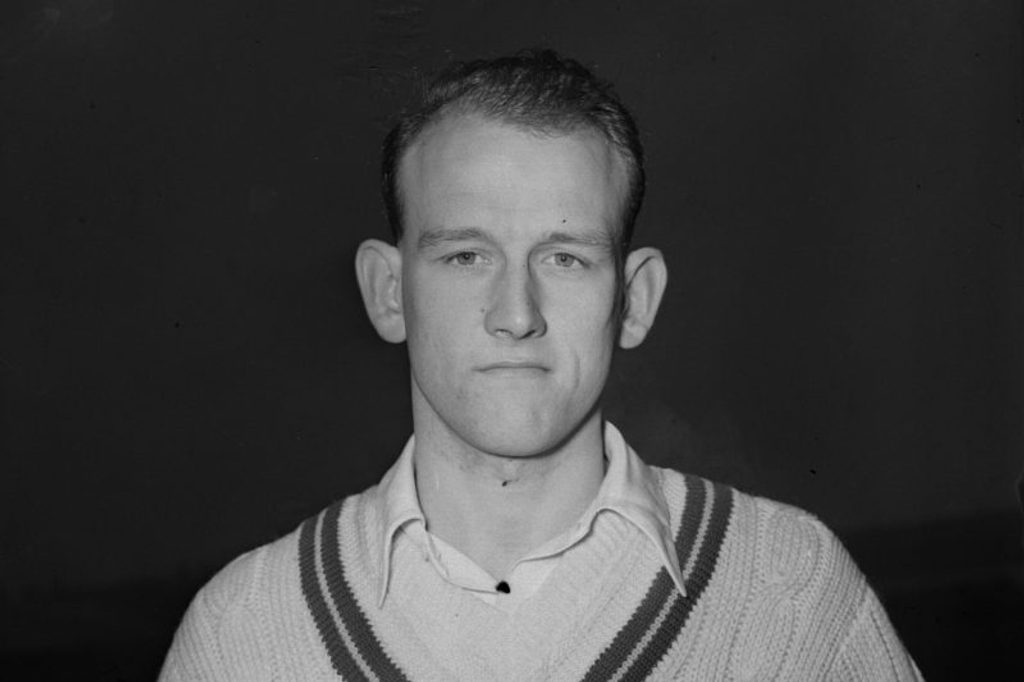 Tyson represented Enngland in 17 Tests between 1954 and 1959, claiming 76 wickets at 18.56