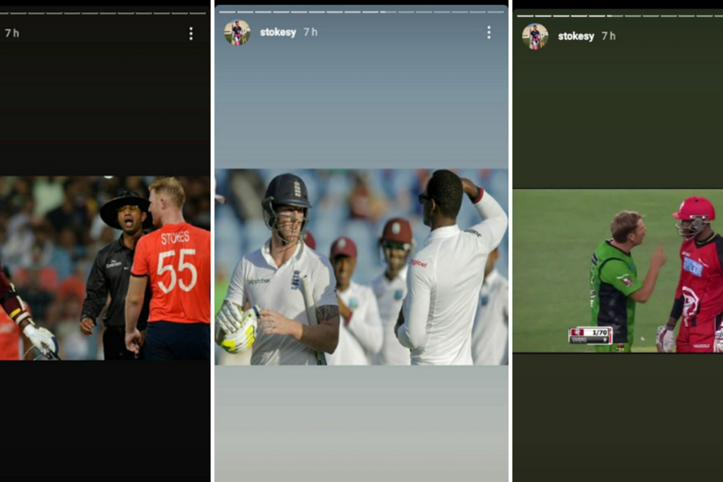 Ben Stokes responds to Marlon Samuels tirade in cryptic fashion