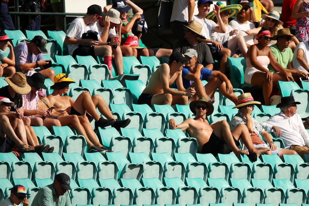 Empty seats at the SCG: Ashes 2017/18