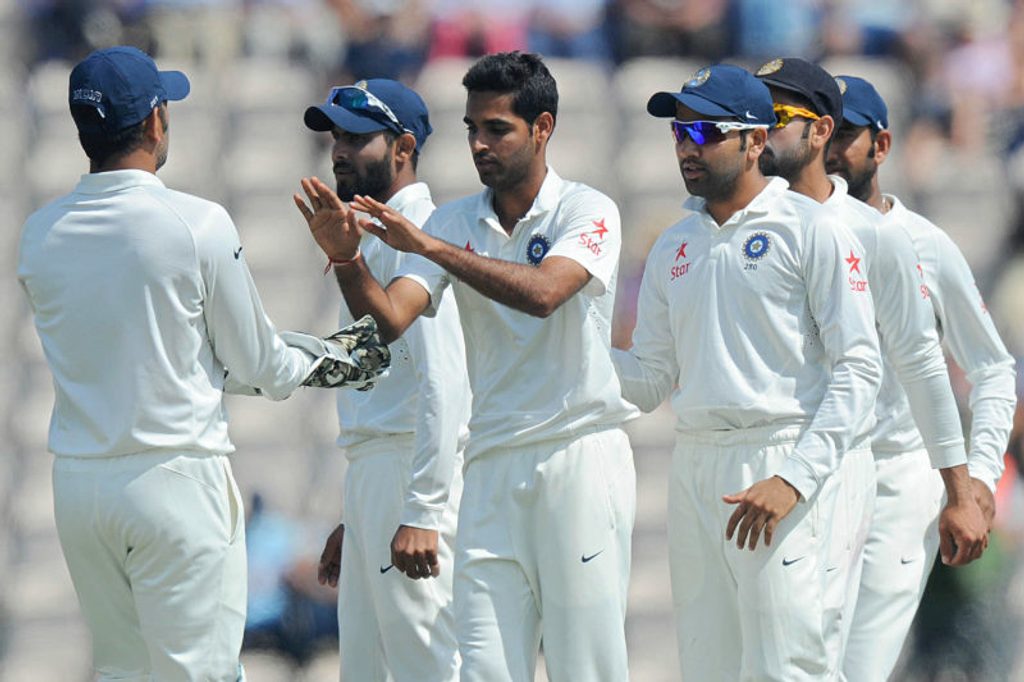 Bhuvneshwar Kumar was India's leading wicket-taker in the previous Test series in England