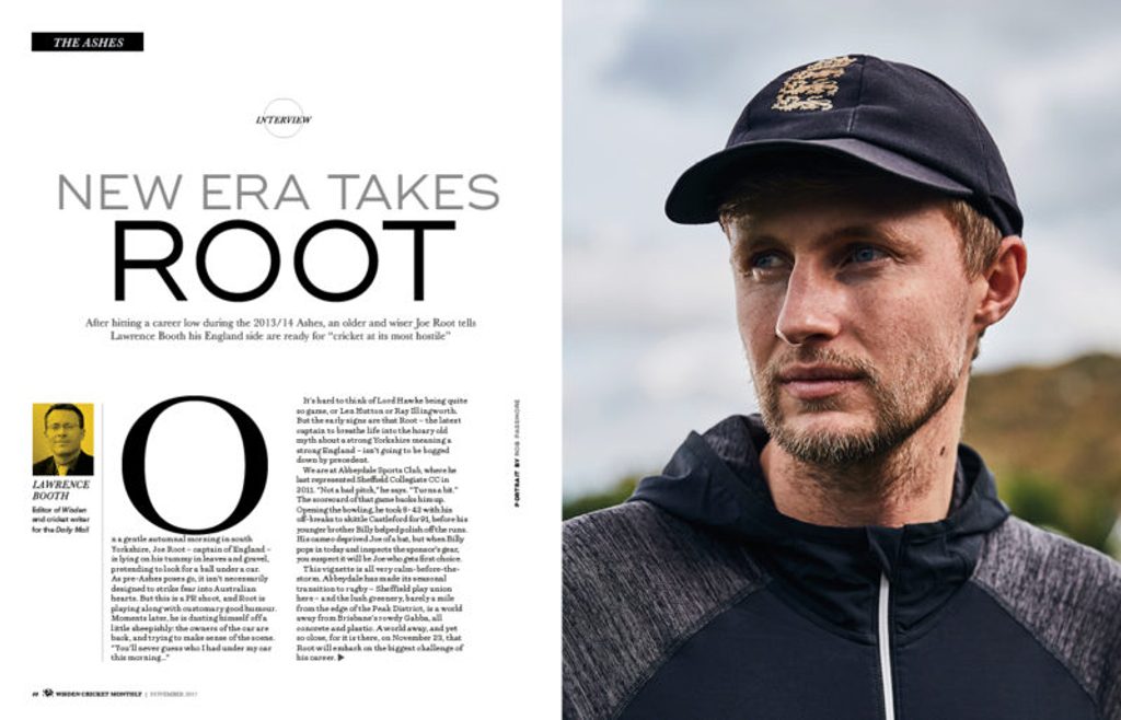 Joe Root exclusive interview