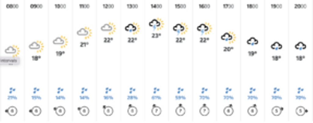 Edgbaston Day Three Weather