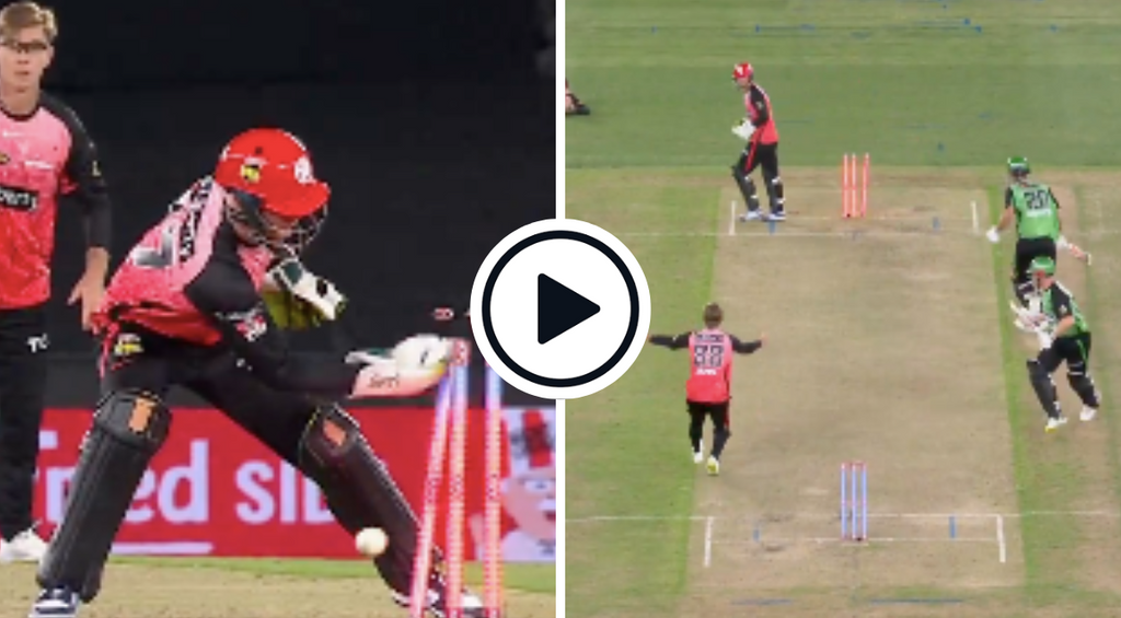 Watch: ‘European Cricket League stuff’ – Jordan Cox comically bungles run out in BBL