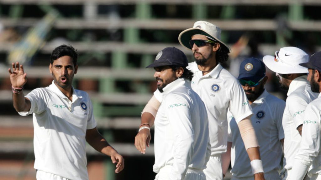 Kumar was outstanding in South Africa, picking up ten wickets in two Tests