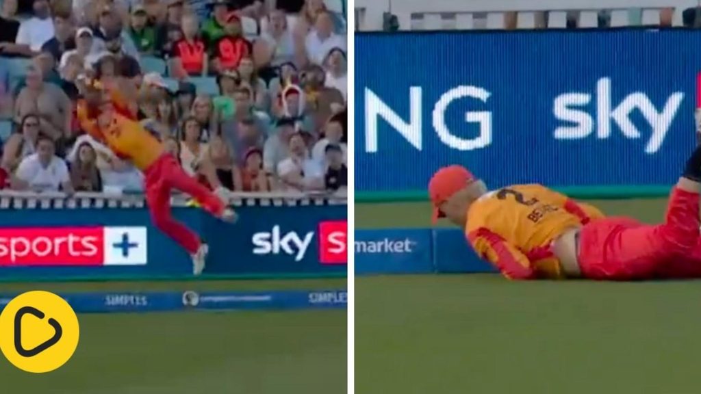 Watch: Bethell Takes Diving Stunner, Stops Just Short Of Boundary In ...