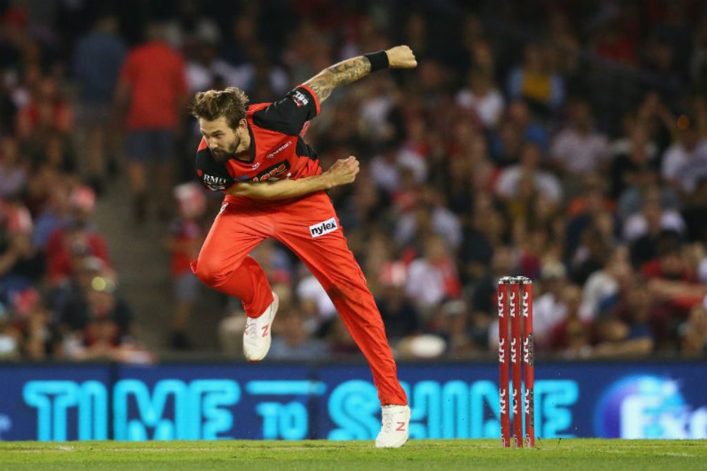 Kane Richardson was the leading wicket-taker in the BBL 2018-19 with 24 wickets