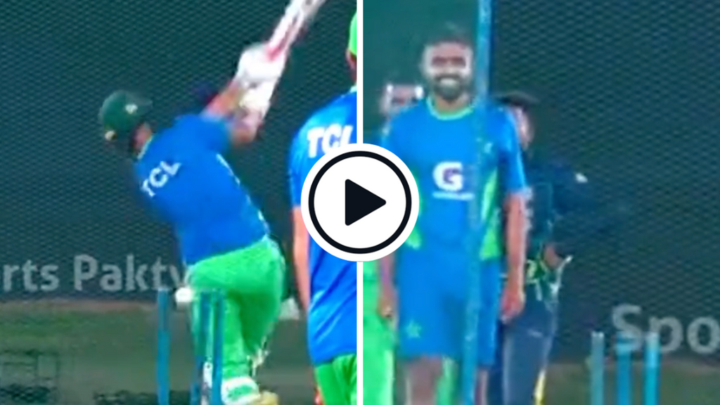 Watch ‘mystery Bowler Babar Azam Showcases Off Spin In Nets Grins