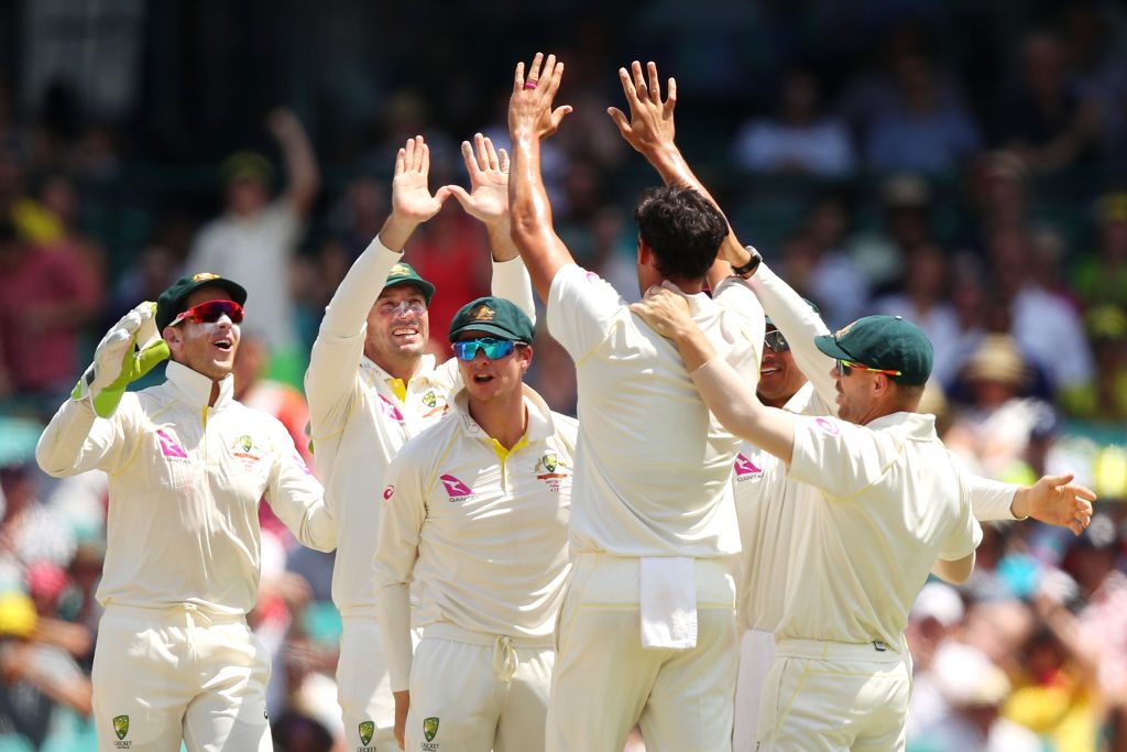 Mitchell Starc Removes Mark Stoneman SCG Ashes