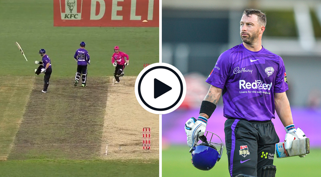 Watch: Matthew Wade gets out, kicks bat in frustration, gets banned for one BBL game for ‘abuse of cricket equipment’