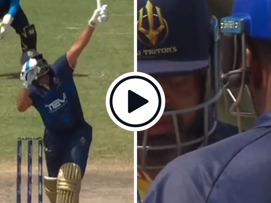 Watch: Yusuf Pathan slams monstrous one-handed six in US Masters T10 League