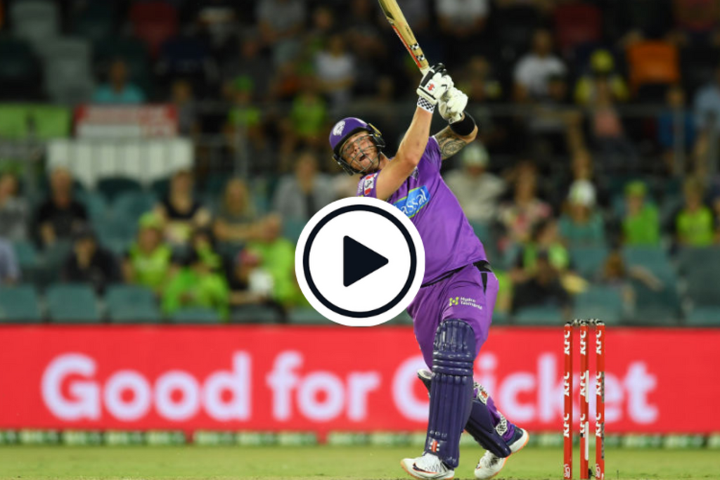 Watch: ‘Biggest hit ever’ – Ben McDermott’s BBL six sails out of Manuka Oval