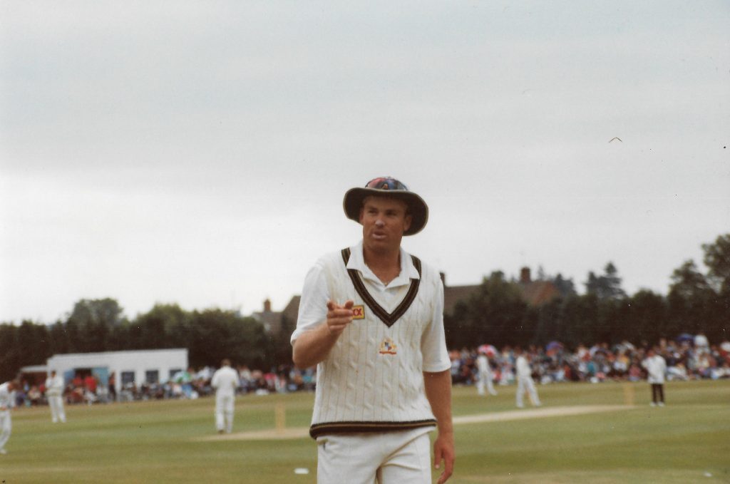 Warne took a while to get to grips with English conditions