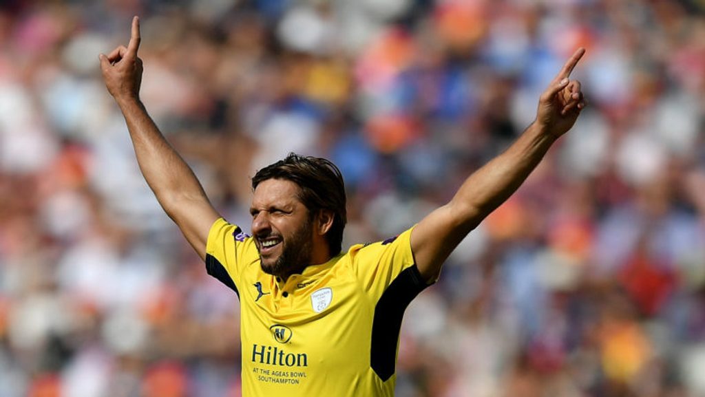 Afridi has been active in the T20 league circuit since quitting the game