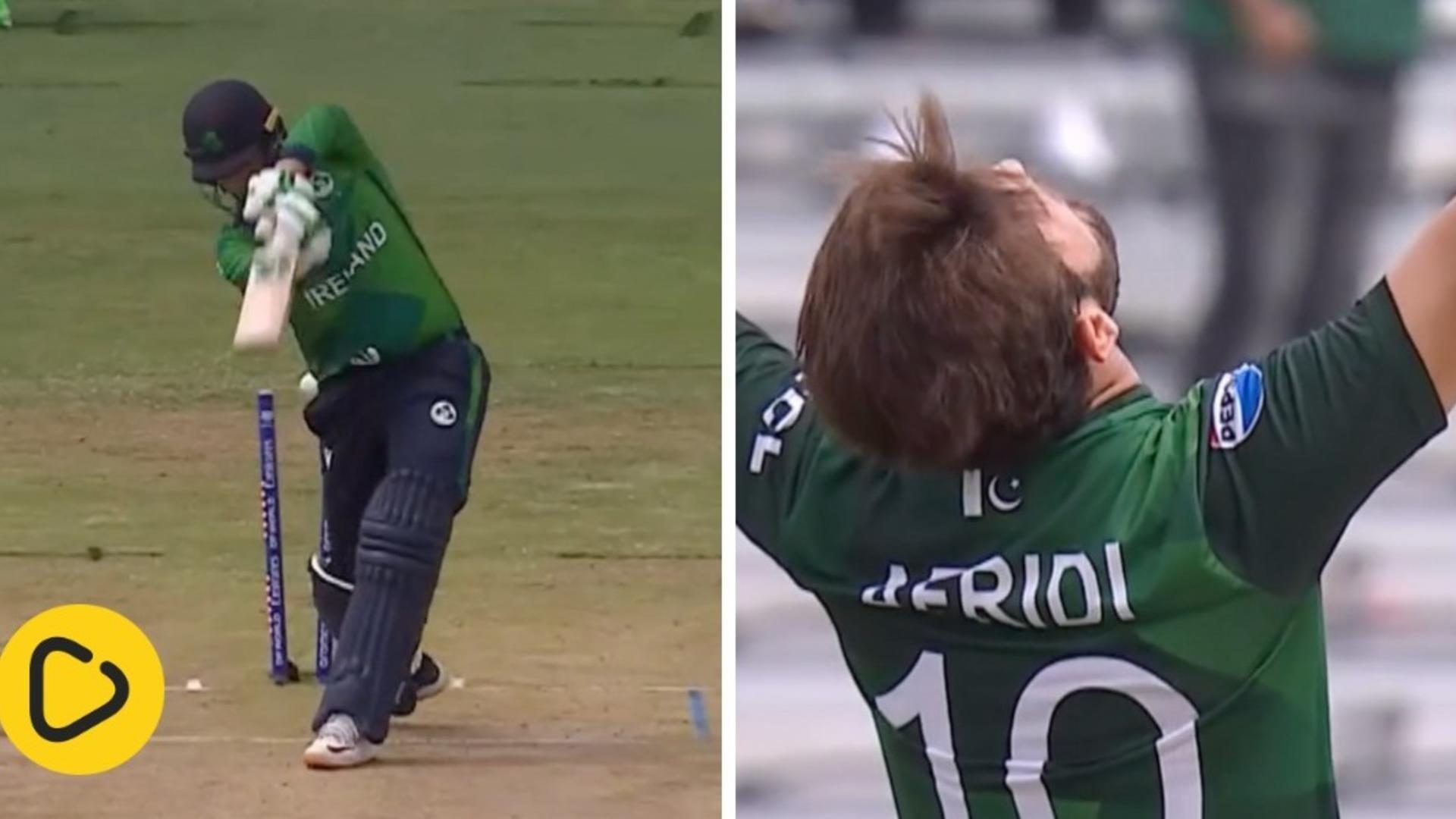 Watch Shaheen Afridi Takes Two Wickets In Three Balls In Thrilling