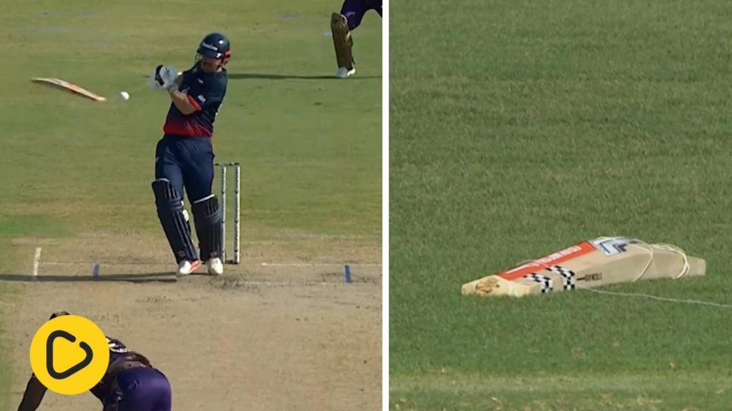 Watch: Travis Head's Bat Breaks Apart, Flies In Two Halves In MLC ...