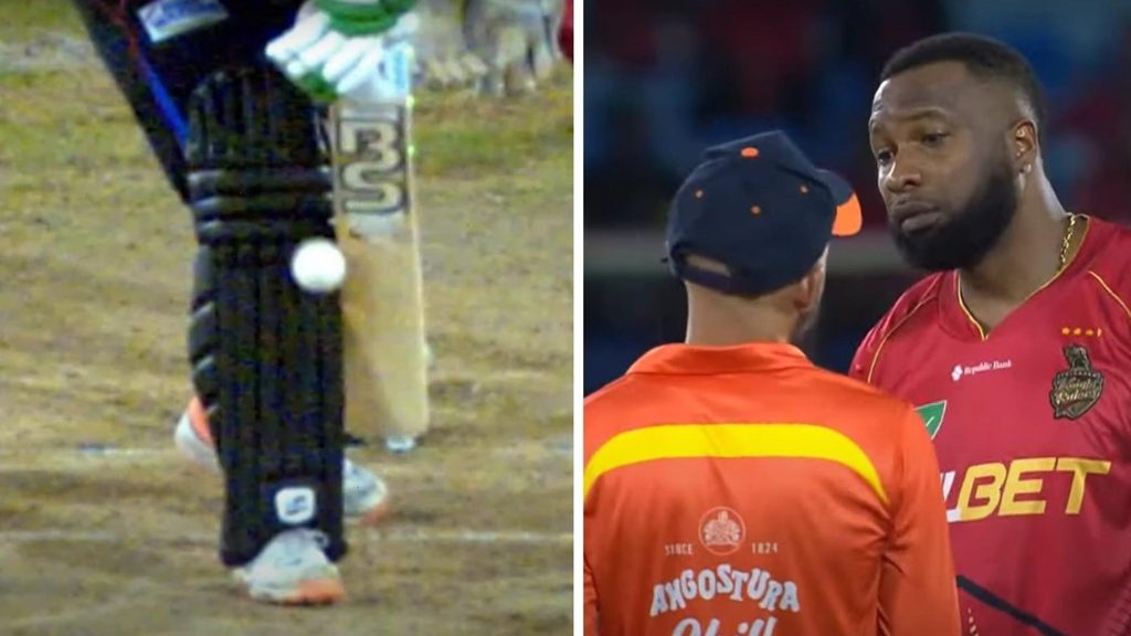 Kieron Pollard furious with umpire after controversial DRS reversal of match-winner Imad Wasim’s wicket | CPL 2024