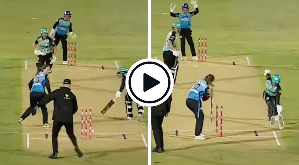 Watch: Run out off rebound – dubious WBBL dismissal becomes Laws of Cricket puzzler after bowler uproots stump