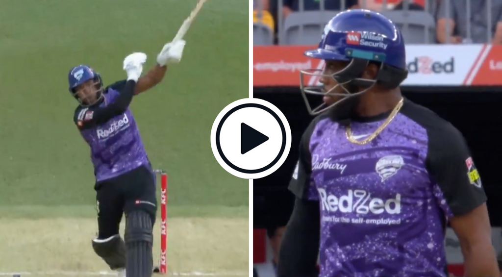 Watch: Chris Jordan smashes enormous one-handed six over long on en route to 17-ball BBL fifty