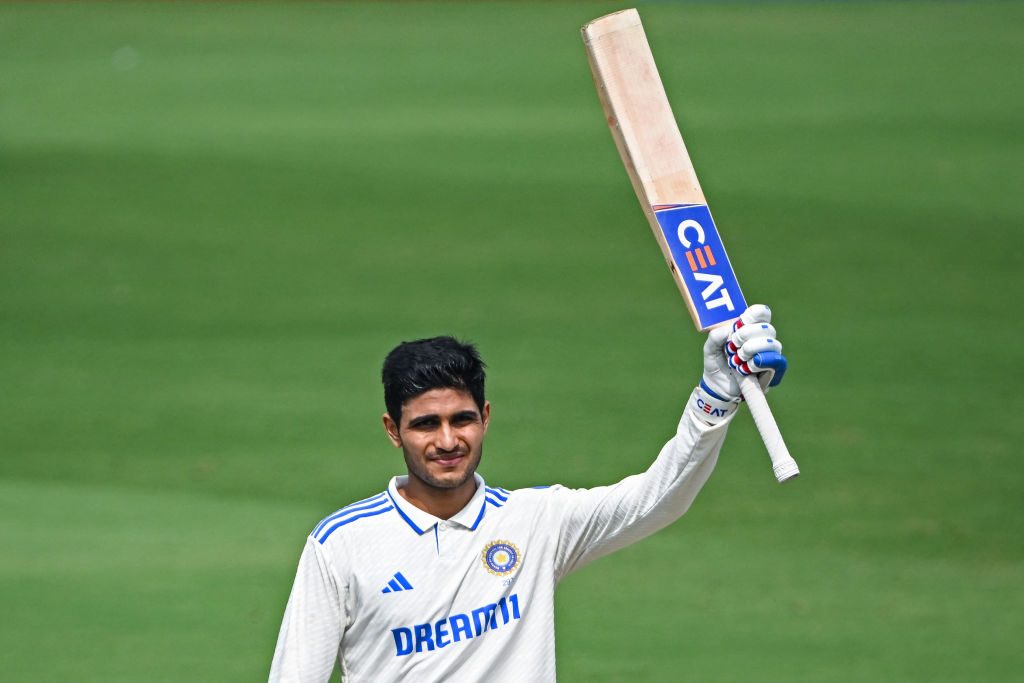 Shubman Gill scored his th8ird Test 100