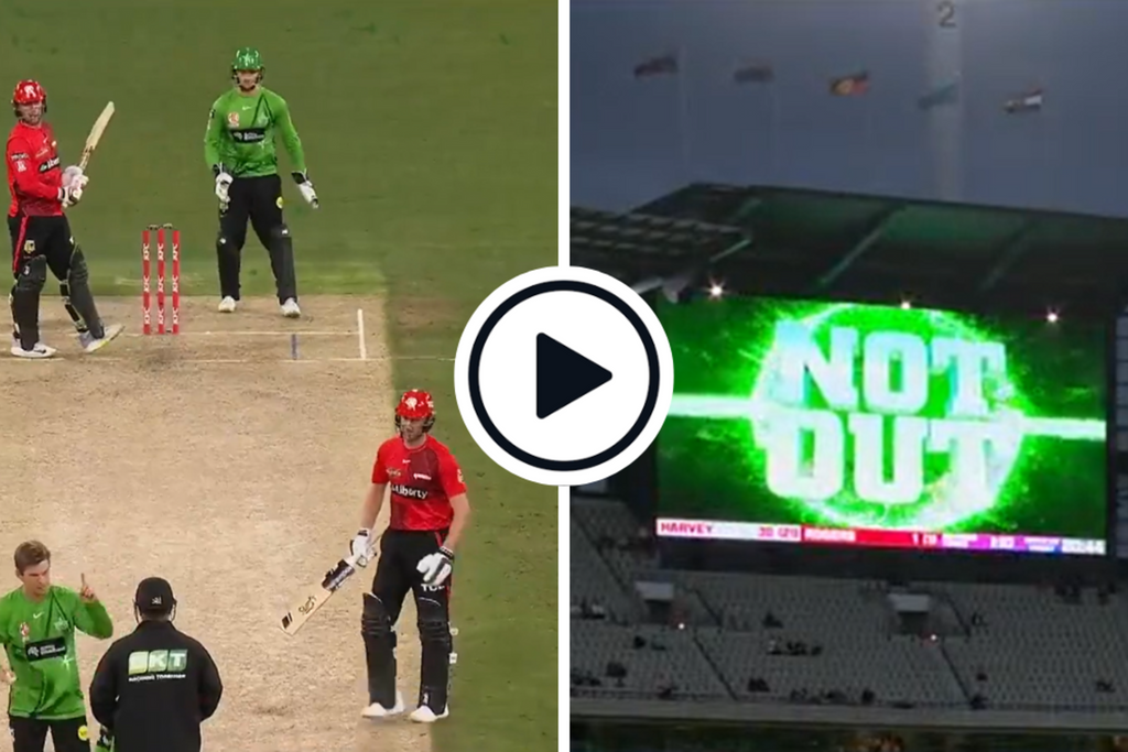 Watch: Umpires overrule Adam Zampa’s attempt to run out non-striker in controversial Melbourne derby moment