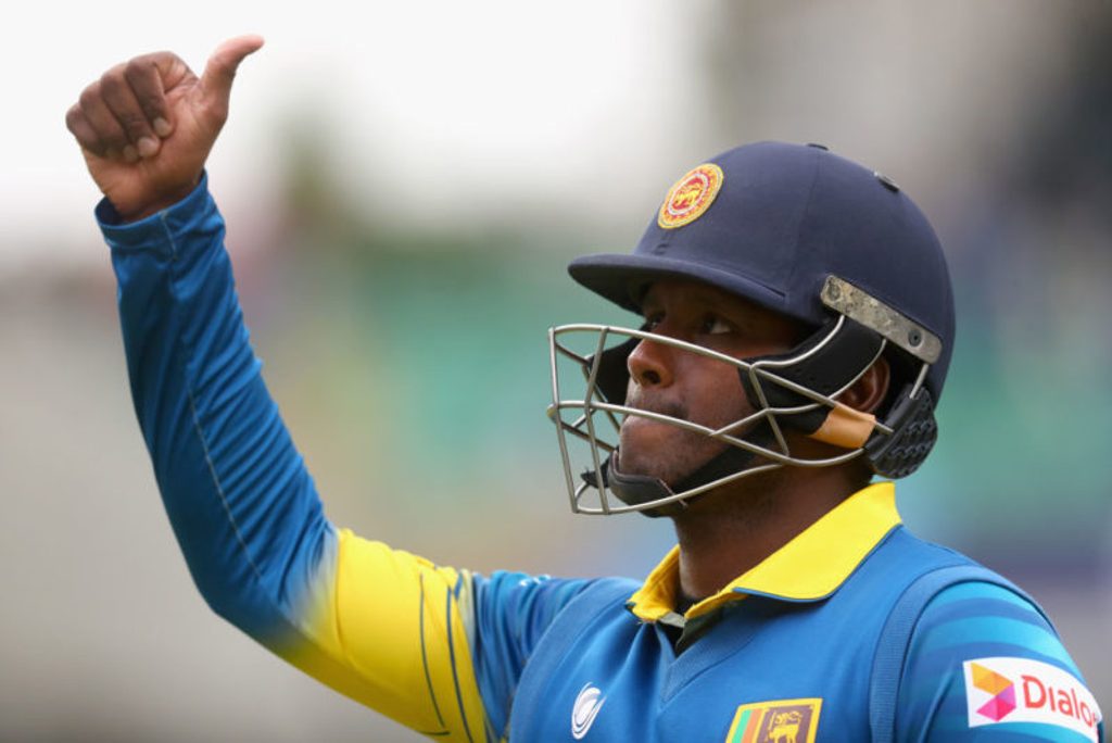 Angelo Mathews led Sri Lanka to their fifth Asia Cup title in 2014