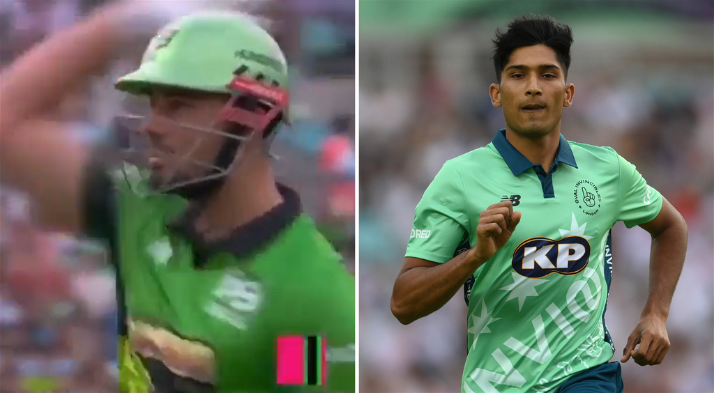 Marcus Stoinis criticised for appearing to question Mohammad Hasnain’s bowling action