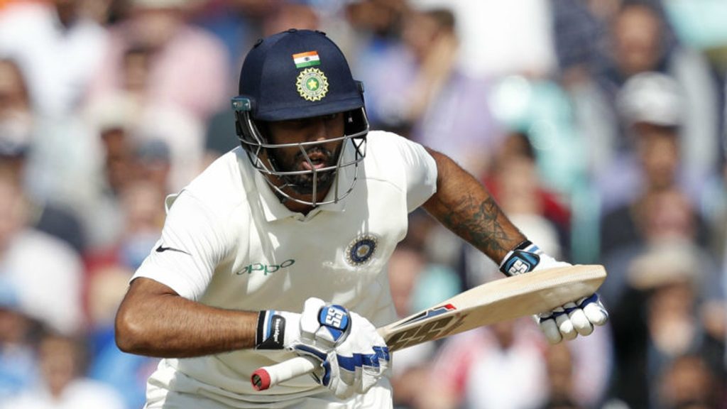 Vihari made a good start to his international career in the fifth Test against England