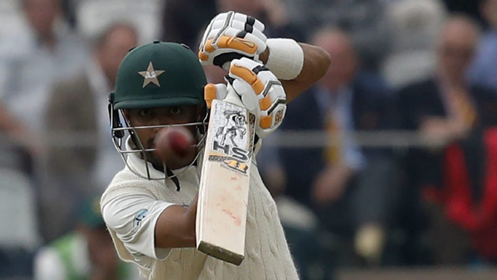 Babar Azam top scored for Pakistan in their first innings with 68 before retiring hurt