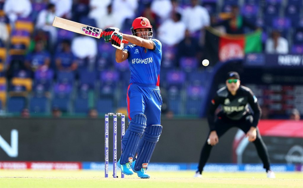 Najibullah Zadran (L) has single-handedly kept Afghanistan in the hunt