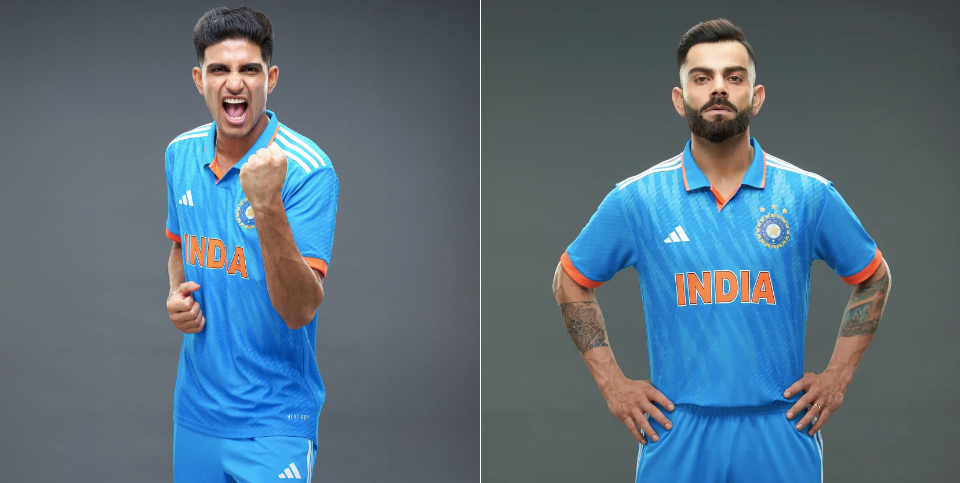 Team India New Jersey Kit Addidas Look for World Cup 2023 